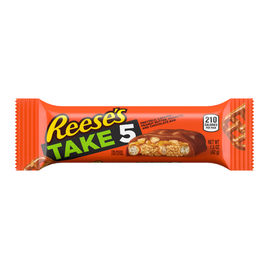 Reese's Take 5 Chocolate Peanut Butter Bar 42g 5層花生醬朱古力棒