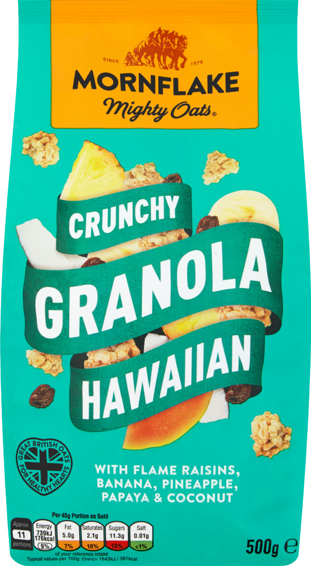 Mornflake Hawaiian Granola 500g