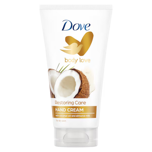 Dove Body Love Restoring Care Hand Cream With Coconut Oil & Almond Milk 75ml