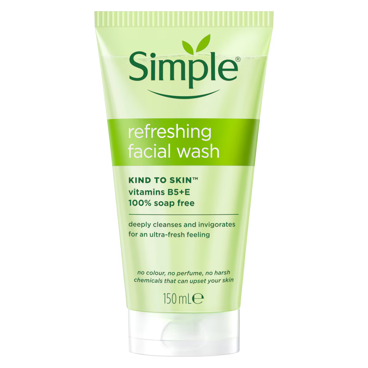 Simple Kind to Skin Refreshing Facial Gel Wash 150ml