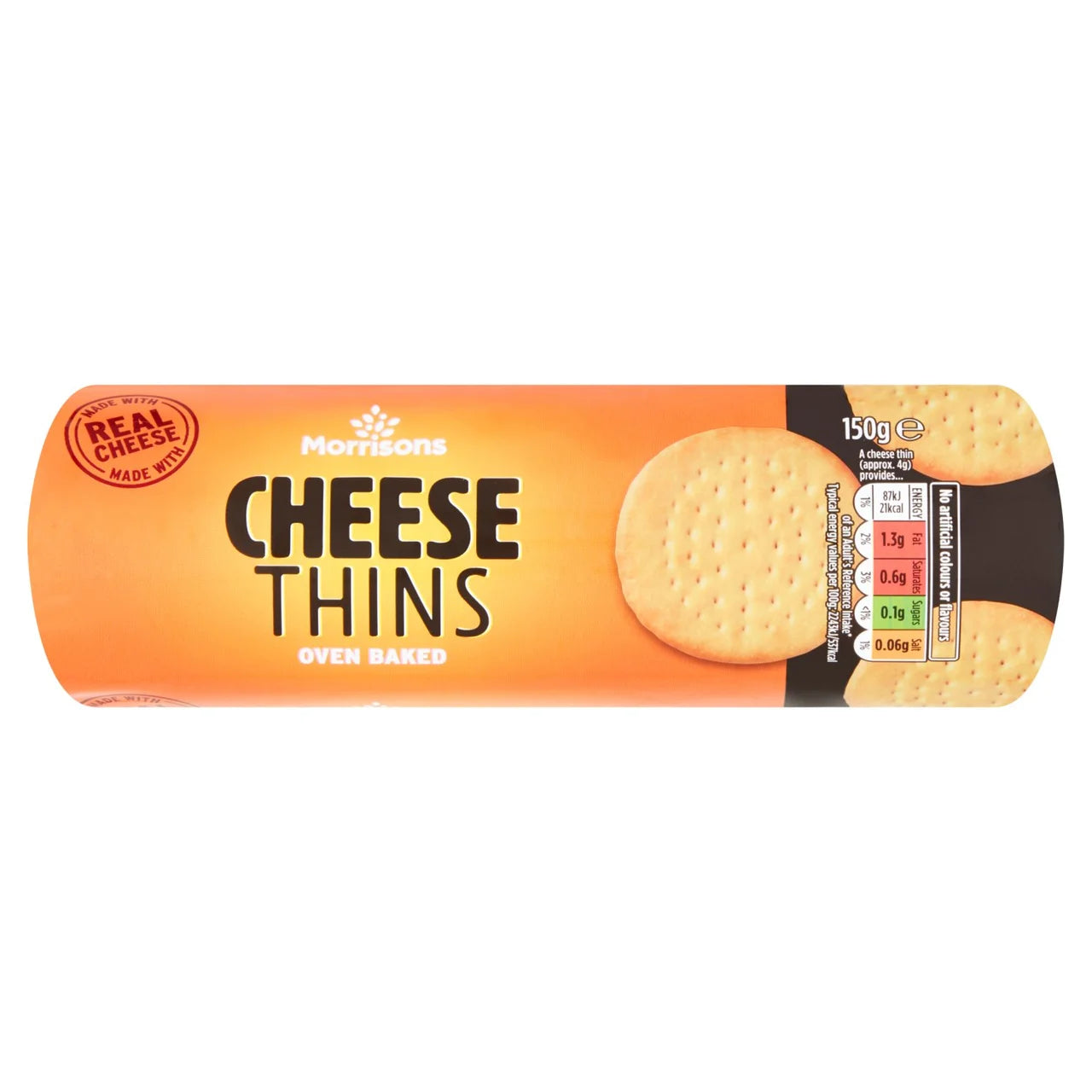 Morrisons Cheese Thins 150g 真芝士餅