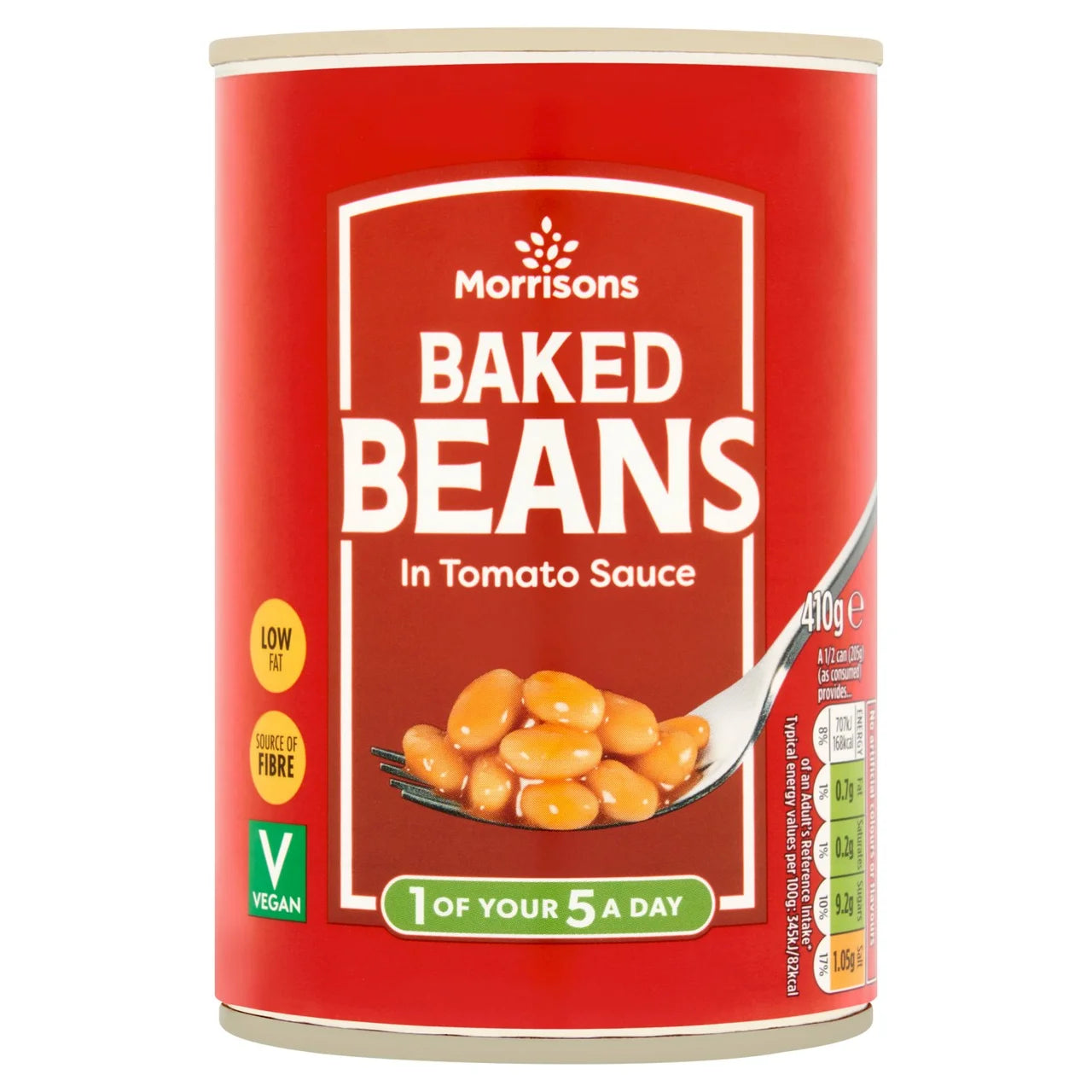 Morrisons Baked Beans 410g 茄汁焗豆