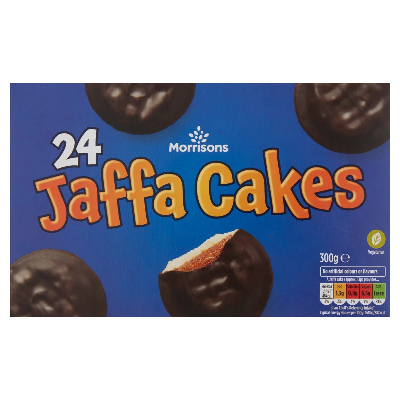 Morrisons Jaffa Cakes 24 pack 300G 英國經典佳發蛋糕(24個)