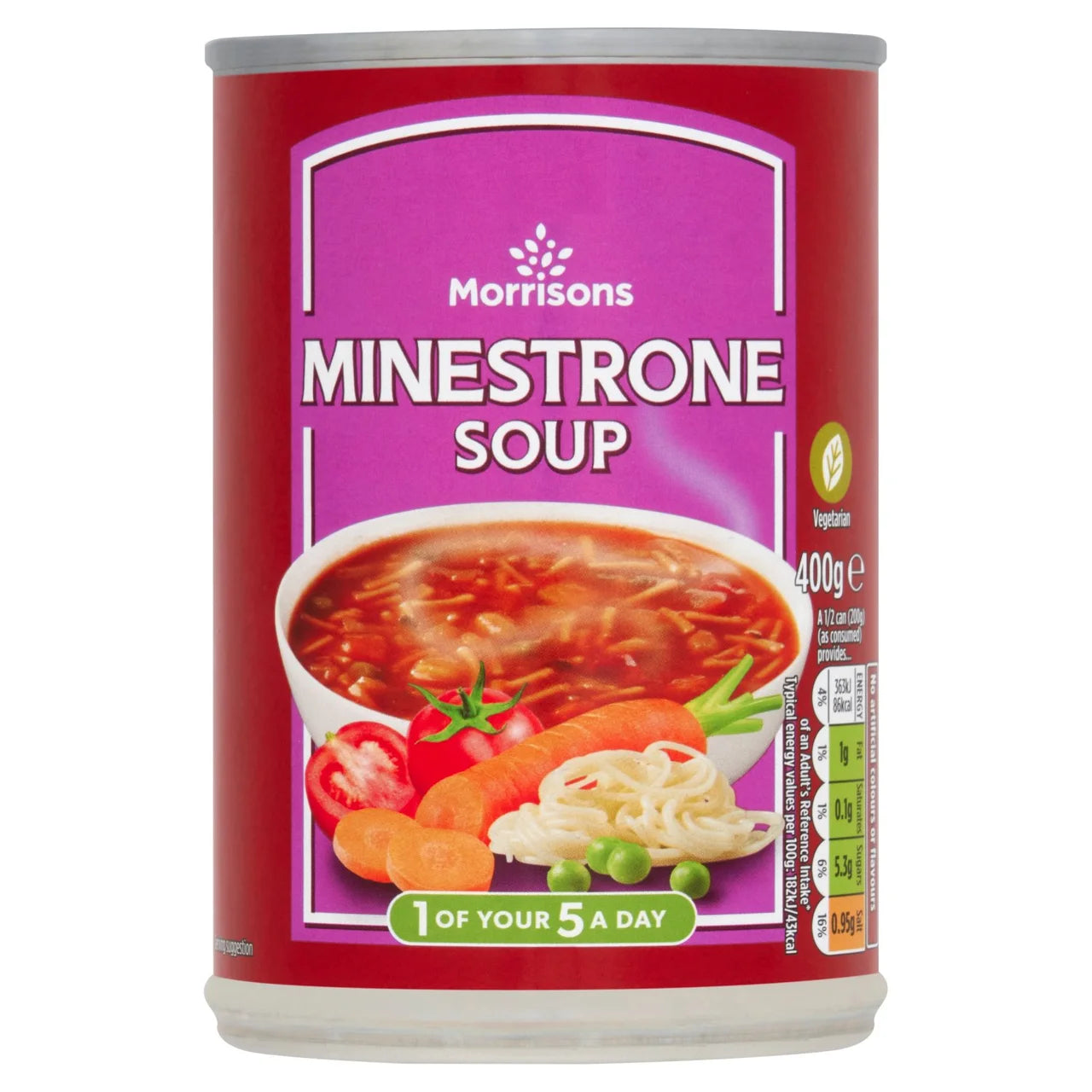 Morrisons Minestrone Soup 400g 意式雜菜湯