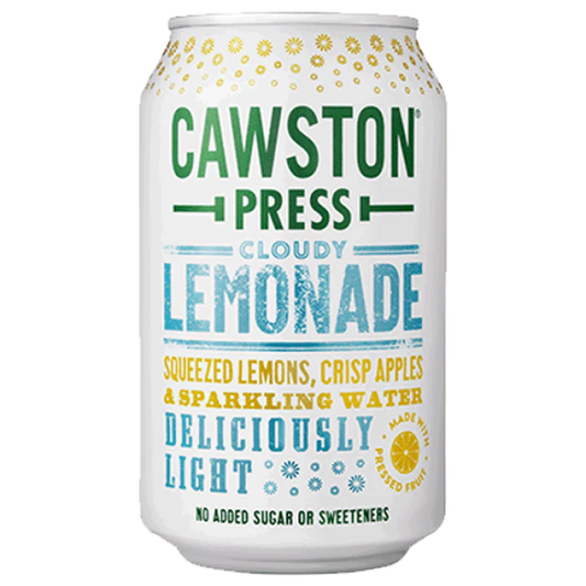 Cawston Press Cloudy Lemonade 330ml 檸檬果汁汽水(無添加糖無代糖)