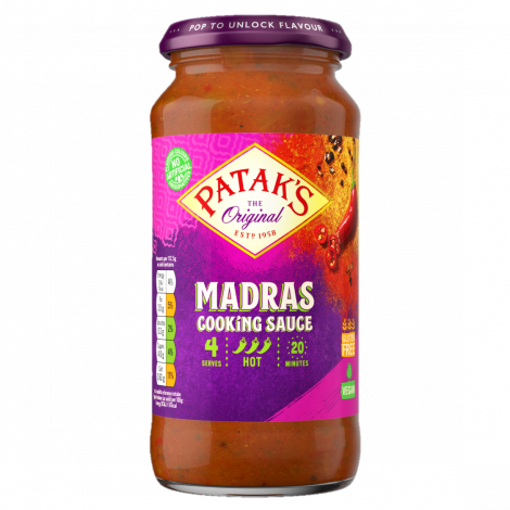 Patak's Madras Curry Sauce 450g 印度馬德拉斯咖喱