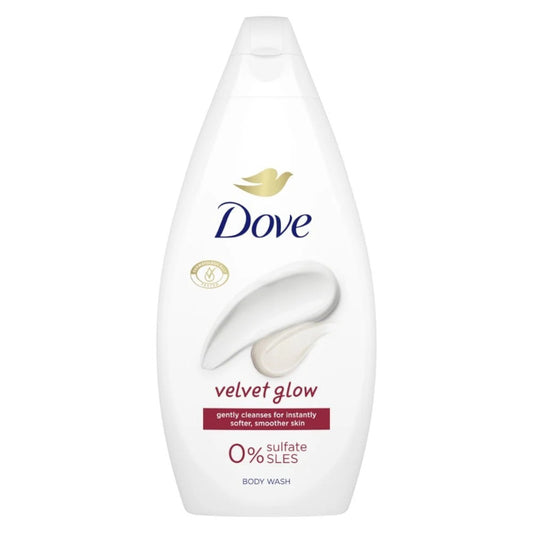 Dove Velvet Glow 0% Sulfate Body Wash 450ml