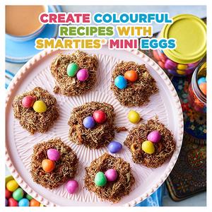Smarties Milk Chocolate Easter Mini Eggs Sharing Bag 80g