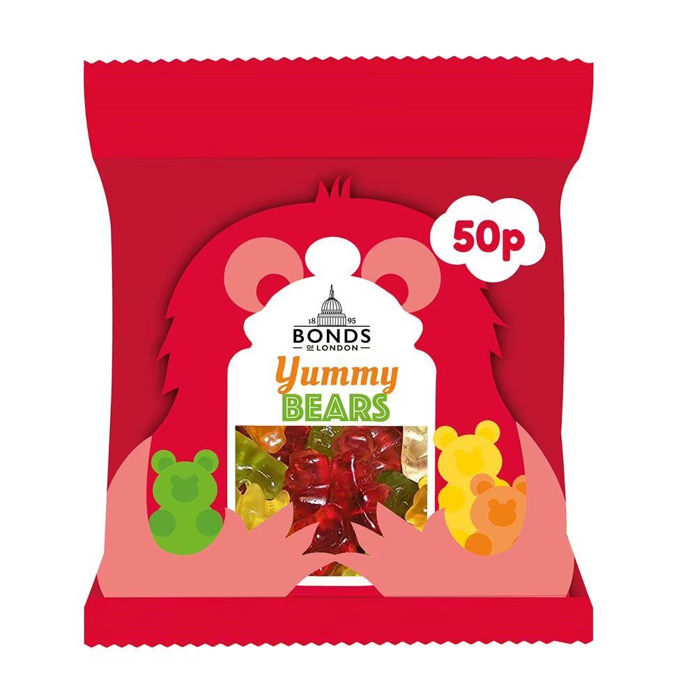 Bonds Yummy Bears Treat Bags 50g