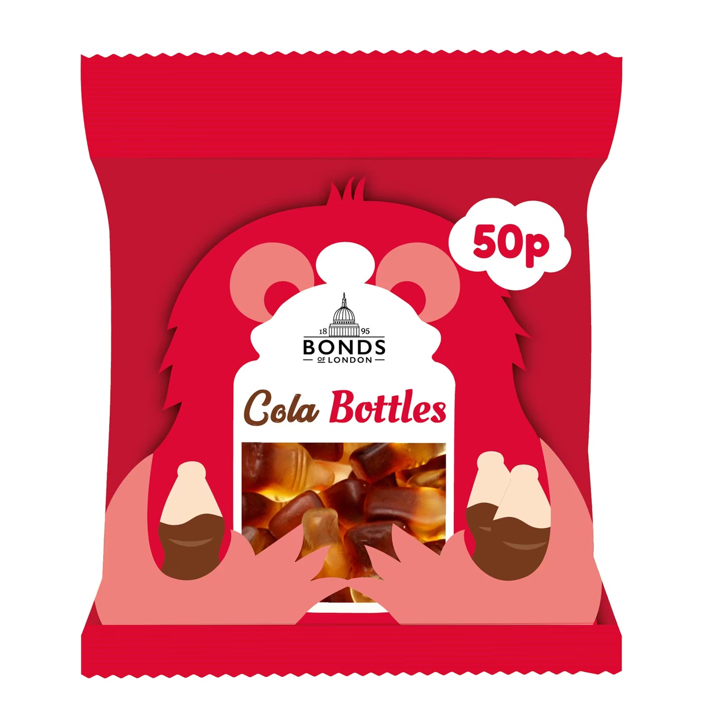 Bonds Cola Bottles Treat Bags 50g