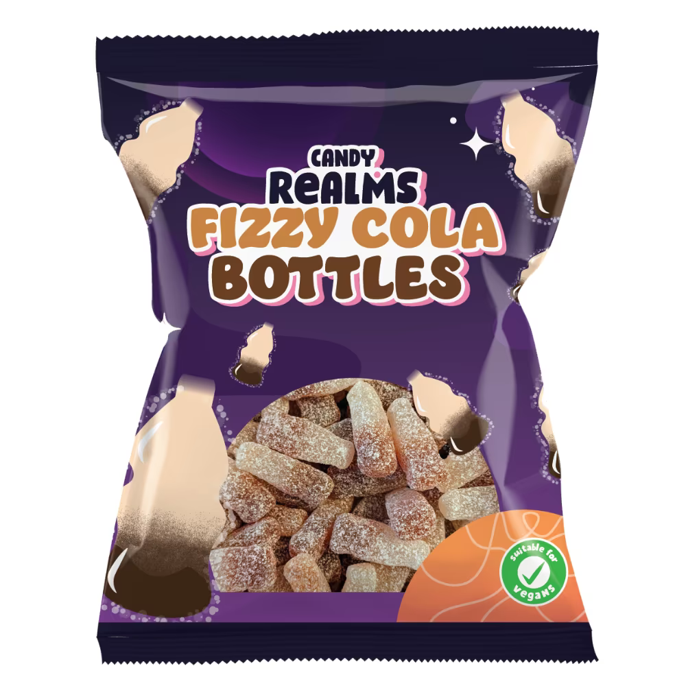 Candy Realms Fizzy Cola Bottles 190g