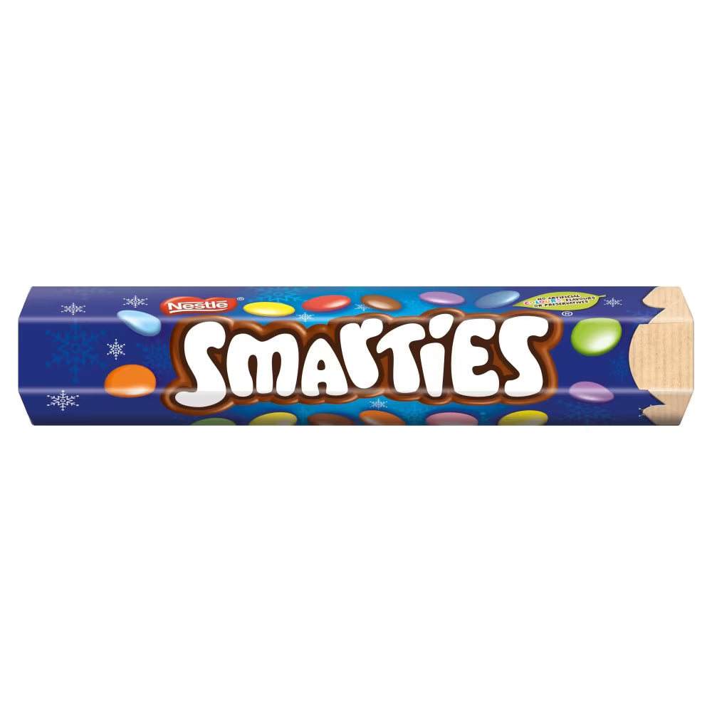 Smarties Milk Chocolate Giant Tube 120g 巨型筒裝朱古力聰明豆
