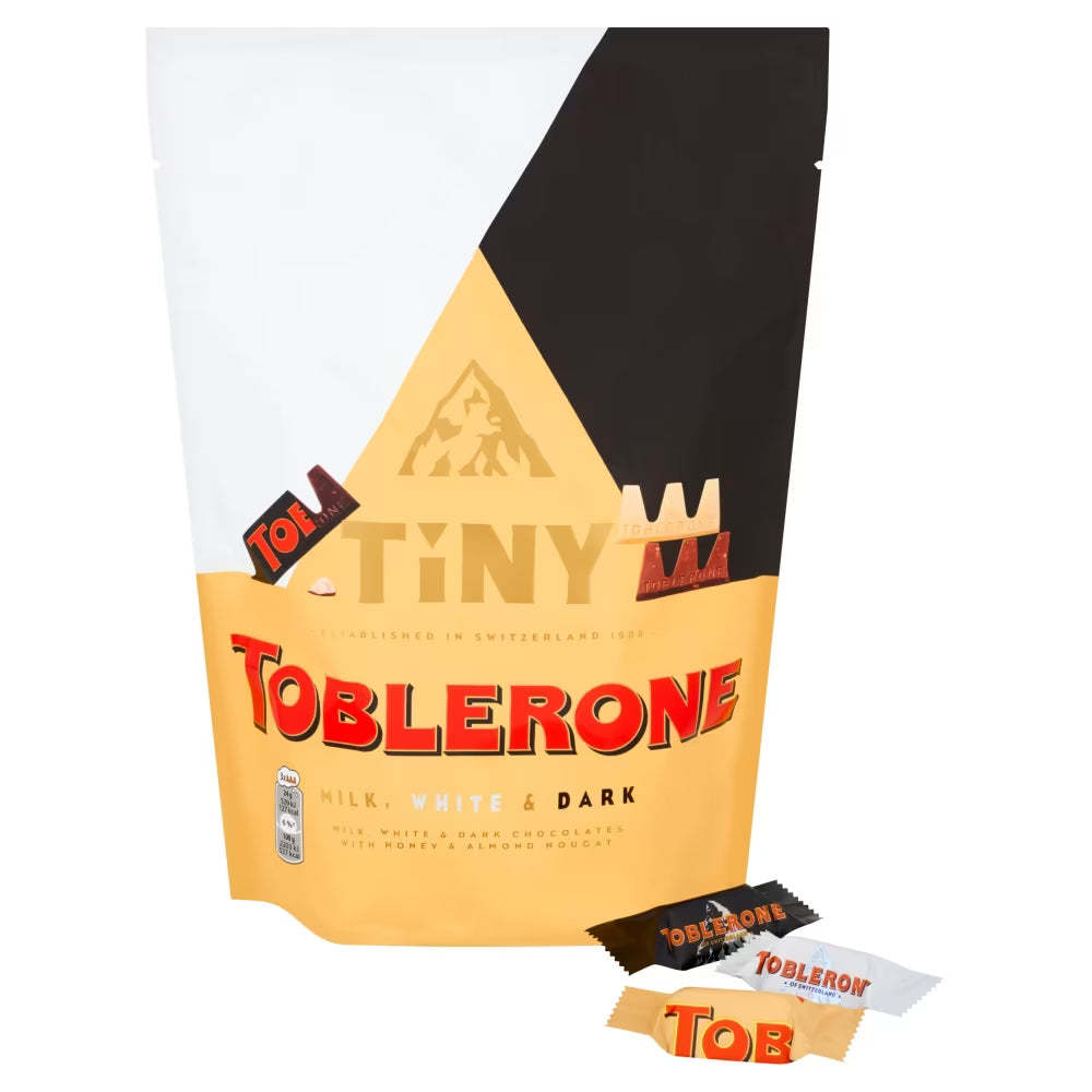 Toblerone Tinys Mixed Chocolate Pouch 250g 瑞士三角什錦朱古力分享裝