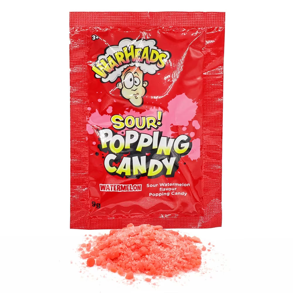 Warheads Sour Popping Candy Watermelon 9g 極酸西瓜爆炸糖