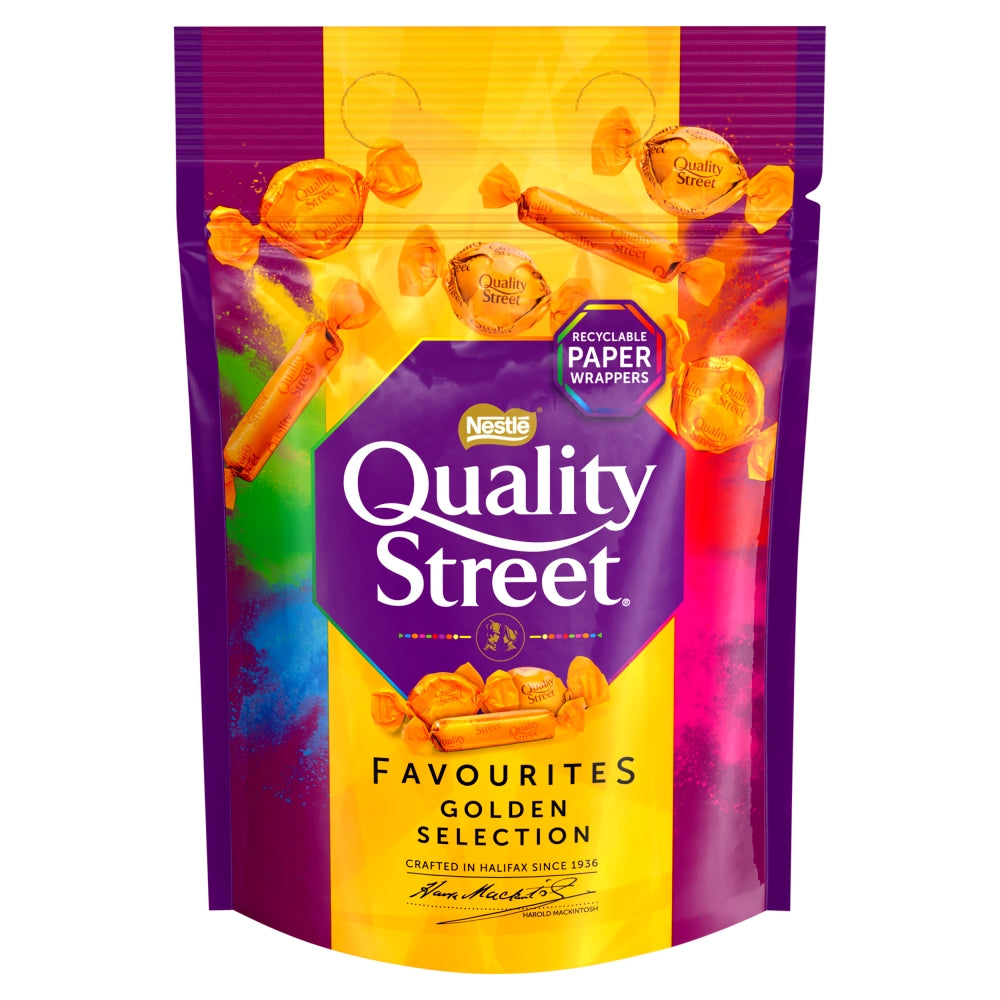 Quality Street Golden Selection Chocolate Share Bag 283g 金版花街朱古力