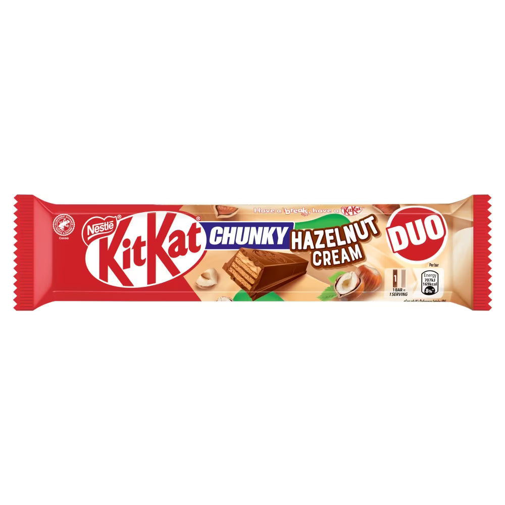 Kit Kat Chunky Duo Hazelnut Cream 68g