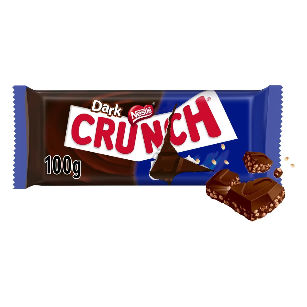 Crunch Dark Chocolate Sharing Bar 100g