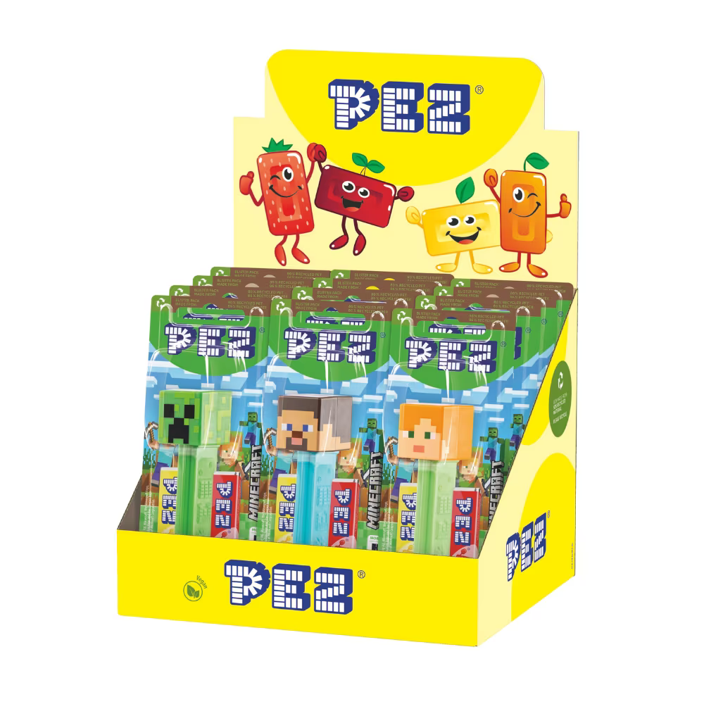 Pez Minecraft 1+2 Impulse Packs 17g