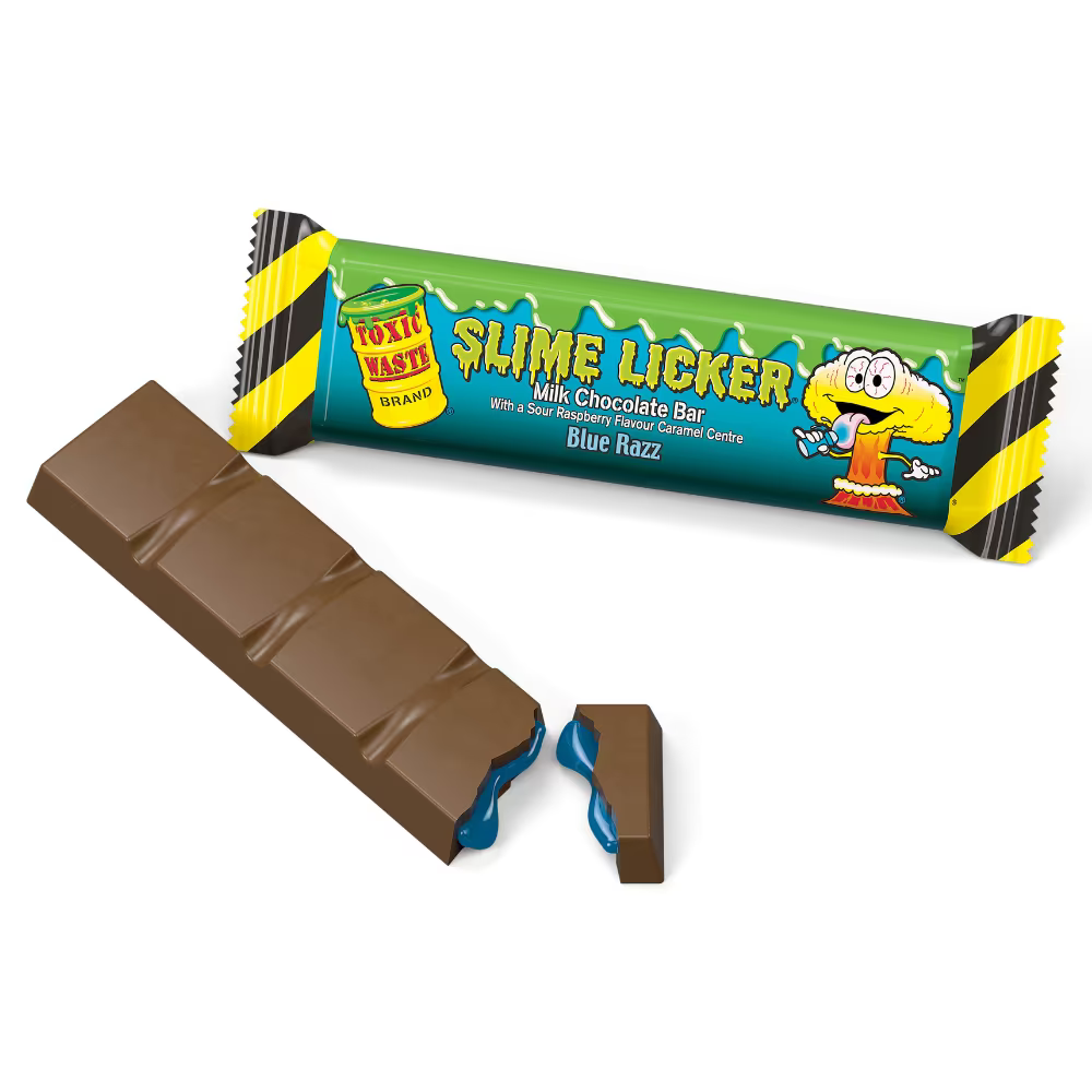 Toxic Waste Slime Licker Milk Chocolate Bar 50g 流心酸汁朱古力