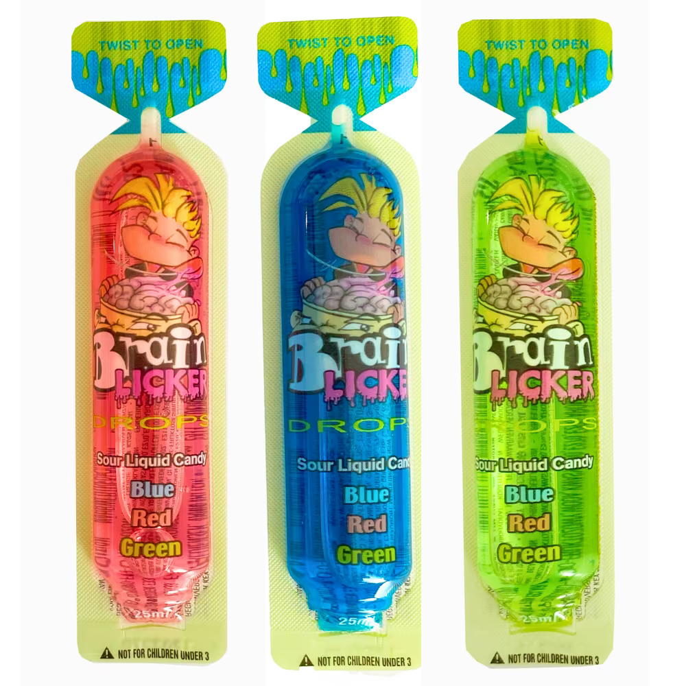 Brain Licker Drops Tubes 25ml 滴滴酸汁糖