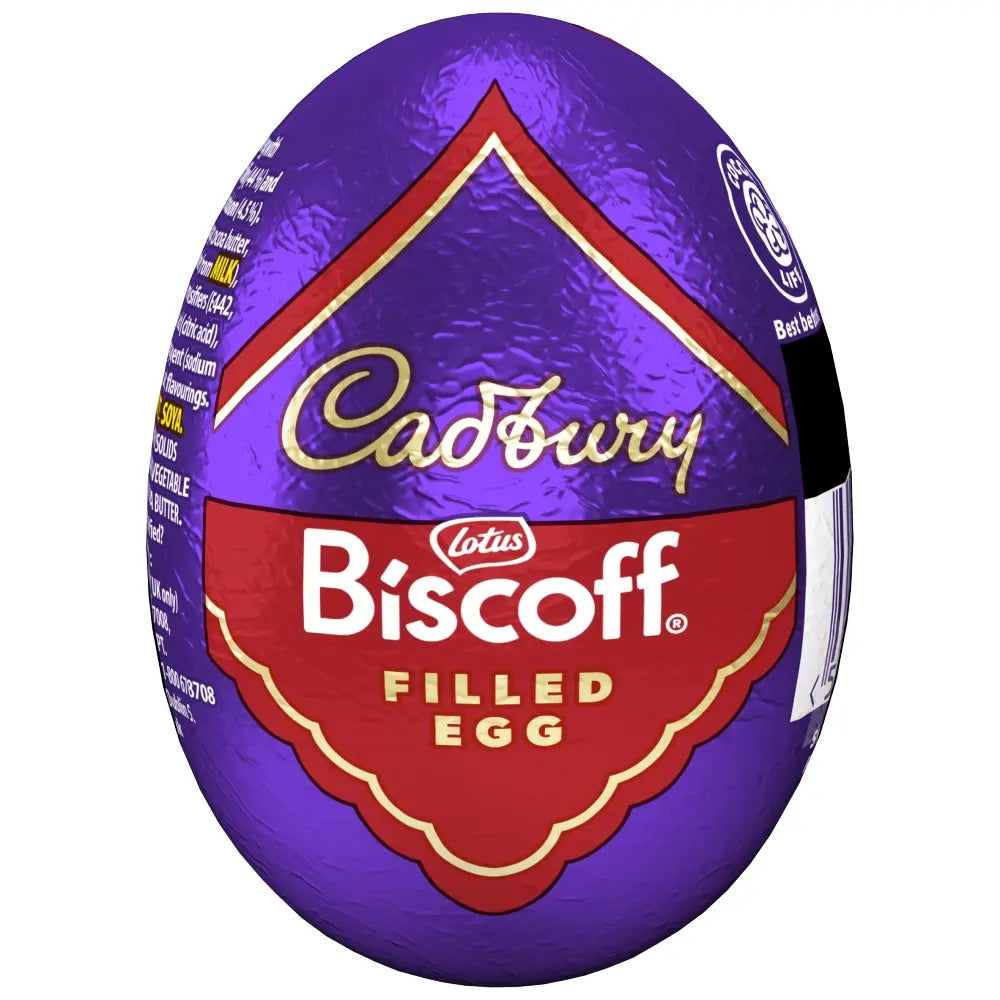 Cadbury Biscoff Chocolate Egg 32g 知名焦糖餅朱古力蛋