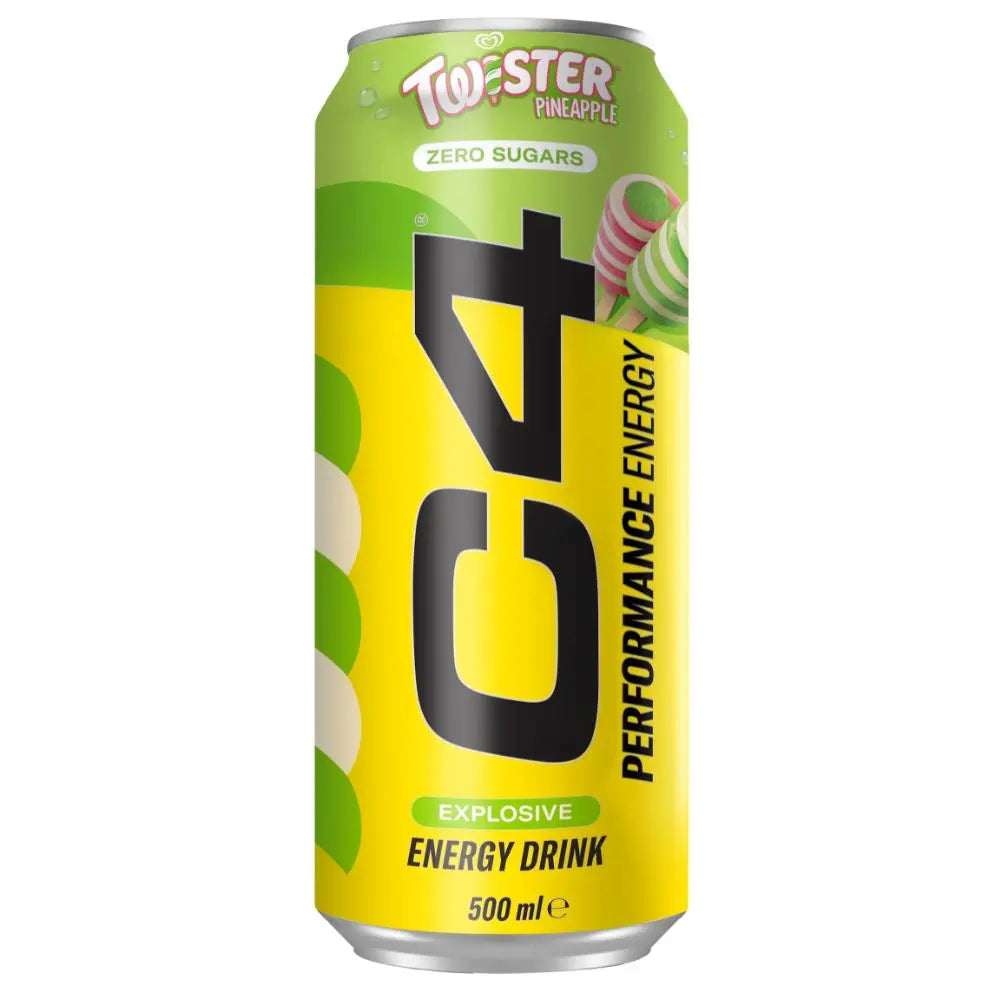C4 Performance Energy Twister Pineapple Explosive Energy Drink 500ml