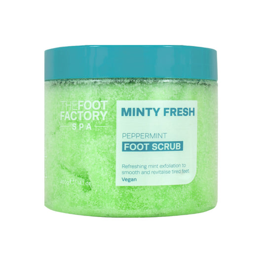 The Foot Factory Minty Fresh Peppermint Foot Scrub 400g
