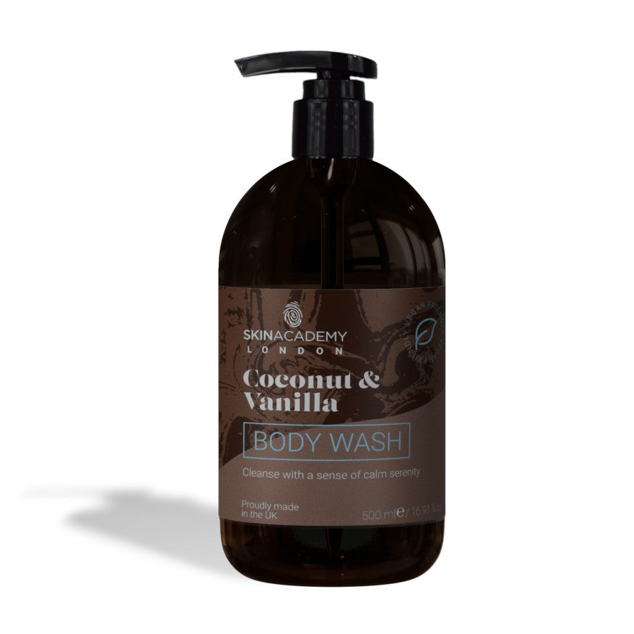 Skin Academy London Coconut & Vanilla Body Wash 500ml
