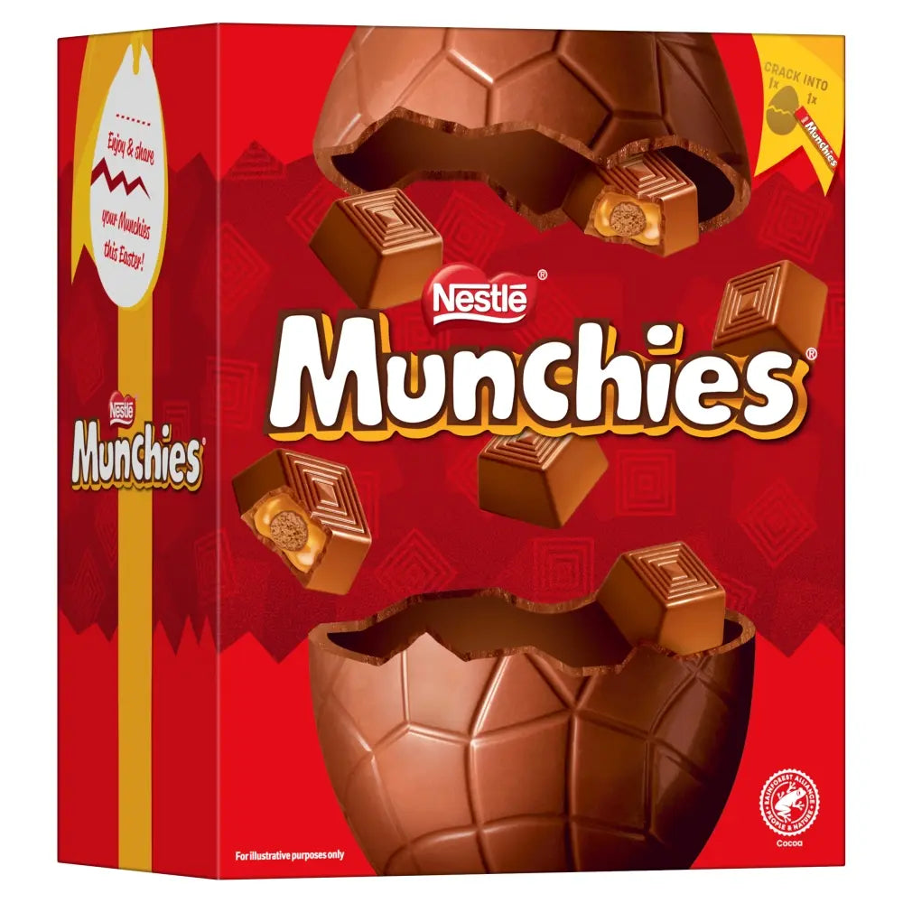 Munchies Milk Chocolate Large Easter Egg 202g