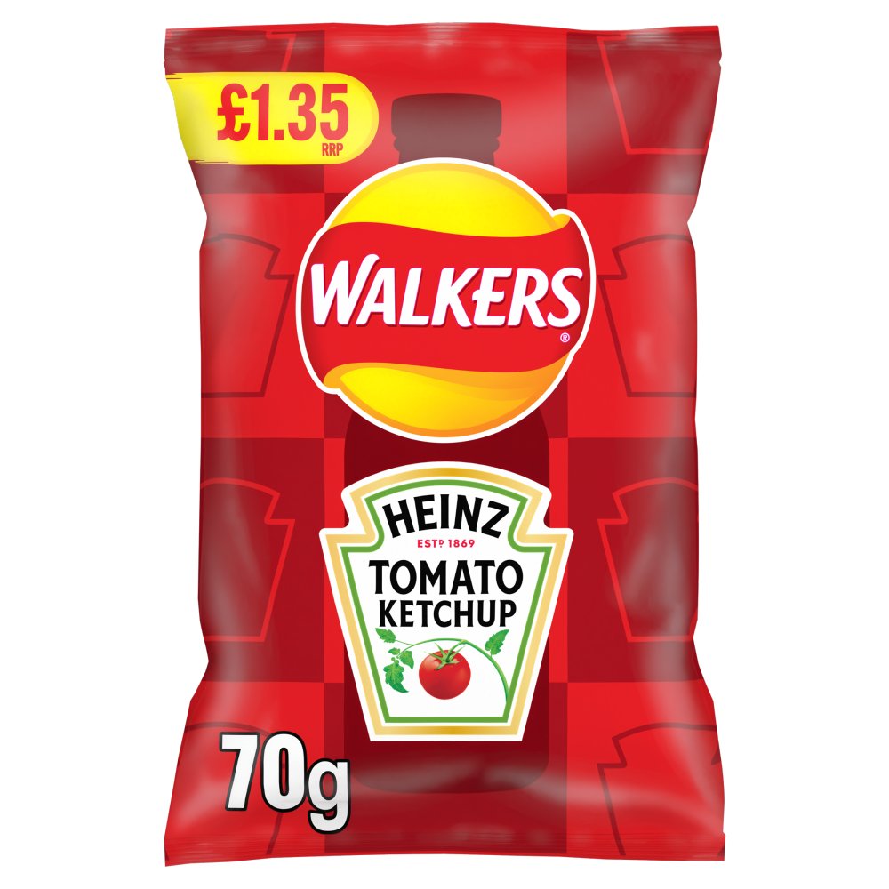 Walkers Heinz Tomato Ketchup 70g