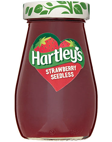 Hartley's Seedless Strawberry Jam 300g 無核士多啤梨果醬