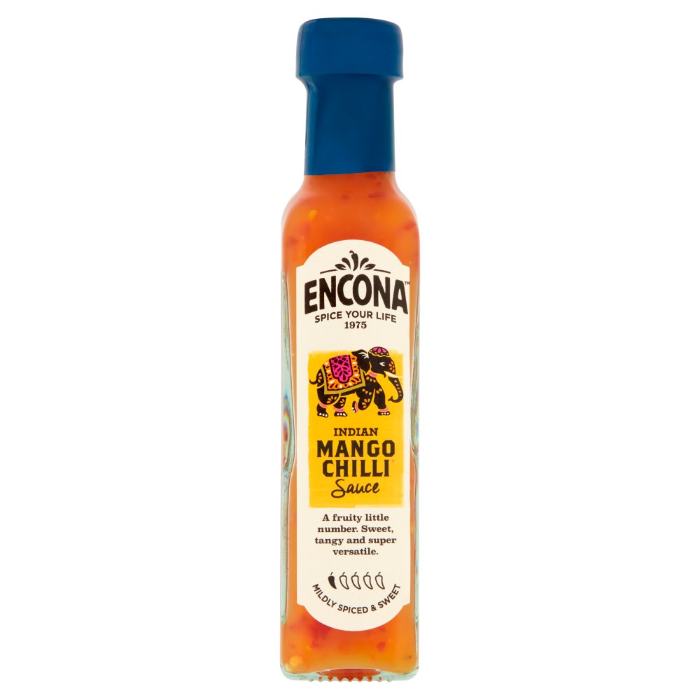 Encona Indian Mango Chilli Sauce 142ml 芒果辣椒醬(微辣)