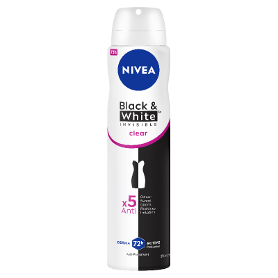 Nivea Black & White Invisible Clear Women's Anti Perspirant 150ml