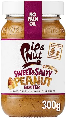 Pip & Nut Sweet & Salty Peanut Butter 300g 甜鹹香滑花生醬(不含棕櫚油)
