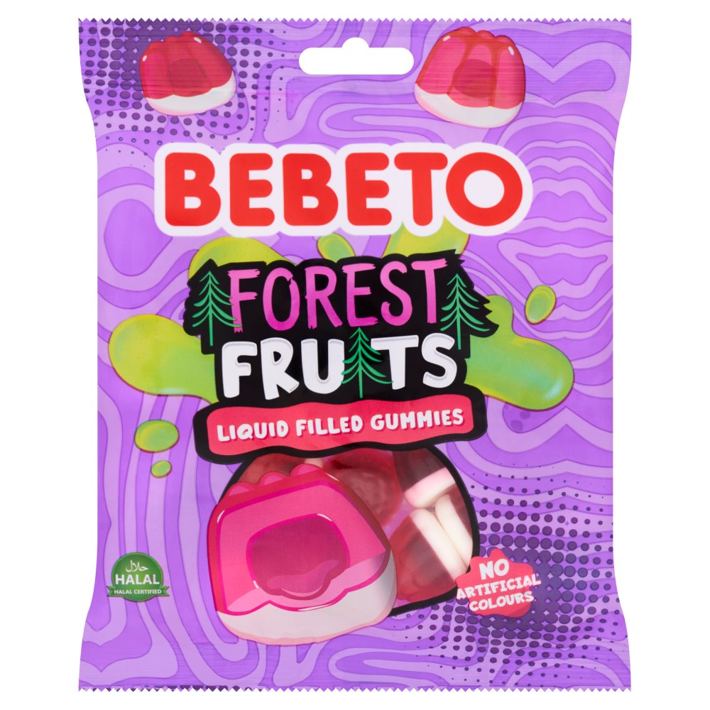 Bebeto Forest Fruits 130g 流心森林水果軟糖