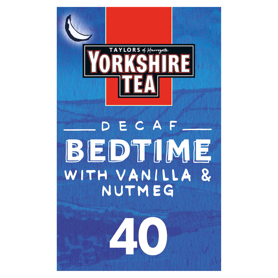 Yorkshire Tea Bed Time Brew 40s 無咖啡因幫助睡眠紅茶(40茶包)