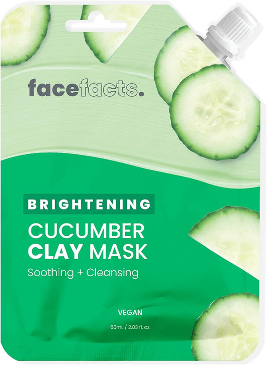 Face Facts Brightening Cucumber Clay Mask 60ml