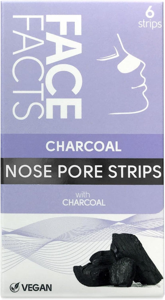 face Facts Charcoal Nose Pore Strips 6 Strips