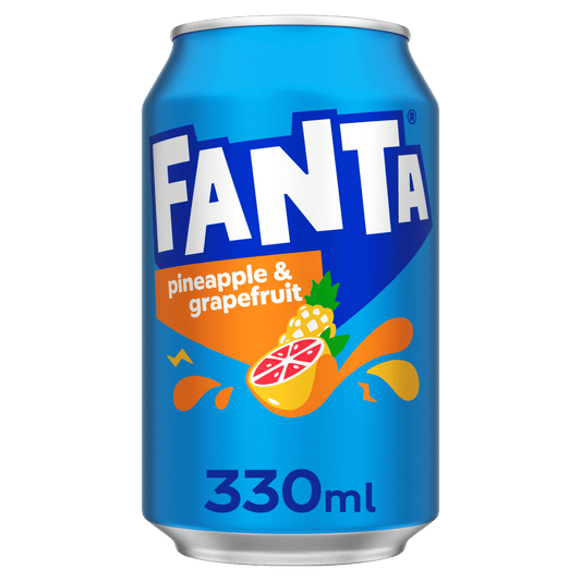 Fanta Pineapple & Grapefruit 330ml 菠蘿西柚味芬達
