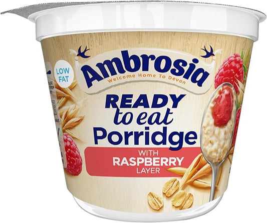 Ambrosia Raspberry Layered Porridge Pots 210g