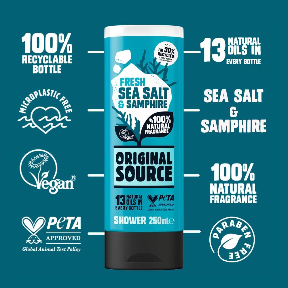 Original Source Fresh Sea Salt & Samphire Shower Gel 250ml