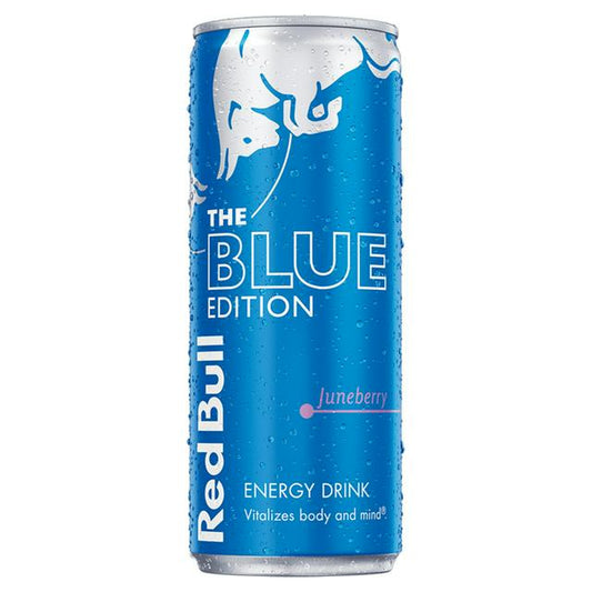 Red Bull Blue Edition Juneberry 250ml (UK) 紅牛六月莓味能量飲品(英國版)