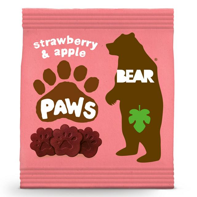 Bear Paws Strawberry & Apple 20g 草莓&蘋果熊掌水果零食(100%純天然水果和蔬菜)