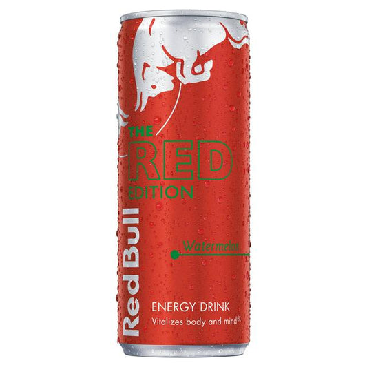 Red Bull Watermelon Red Edition 250ml (UK) 紅牛西瓜味能量飲品(英國版)
