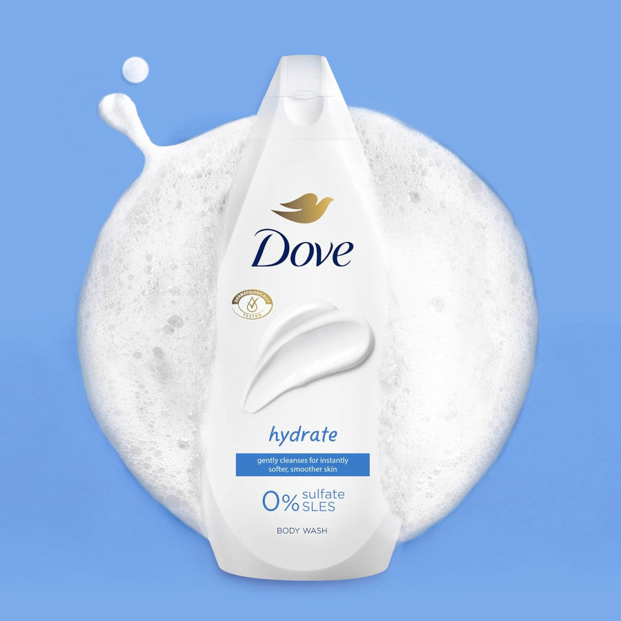 Dove Hydrate 0% Sulfate Body Wash 450ml
