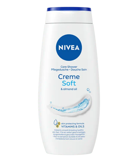 Nivea Creme Soft & Almond Oil Shower Cream 250ml
