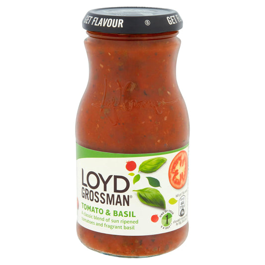 Loyd Grossman Tomato & Basil Sauce 350g