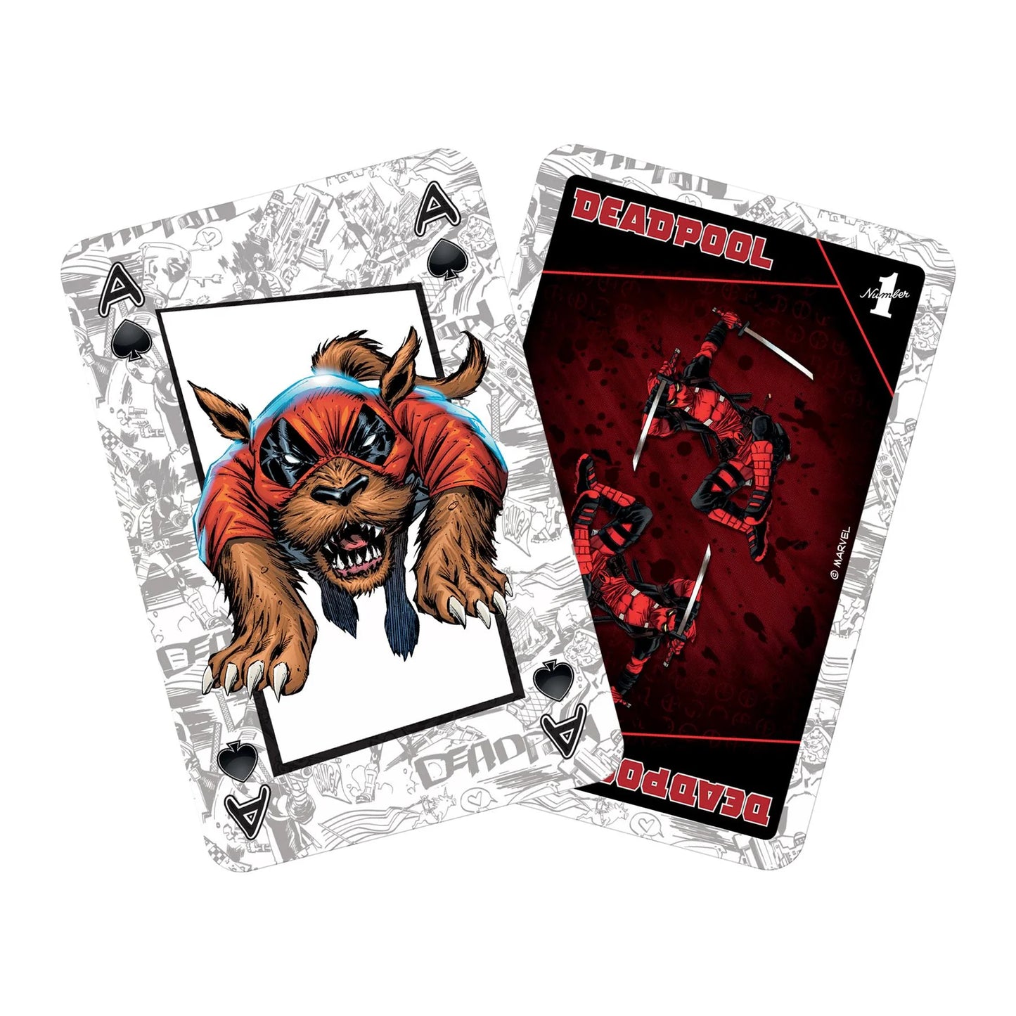 Waddingtons Playing Cards Deadpool