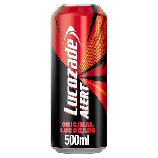 Lucozade Alert Original 500ml (UK) 葡萄適經典原味能量飲品(英國版)