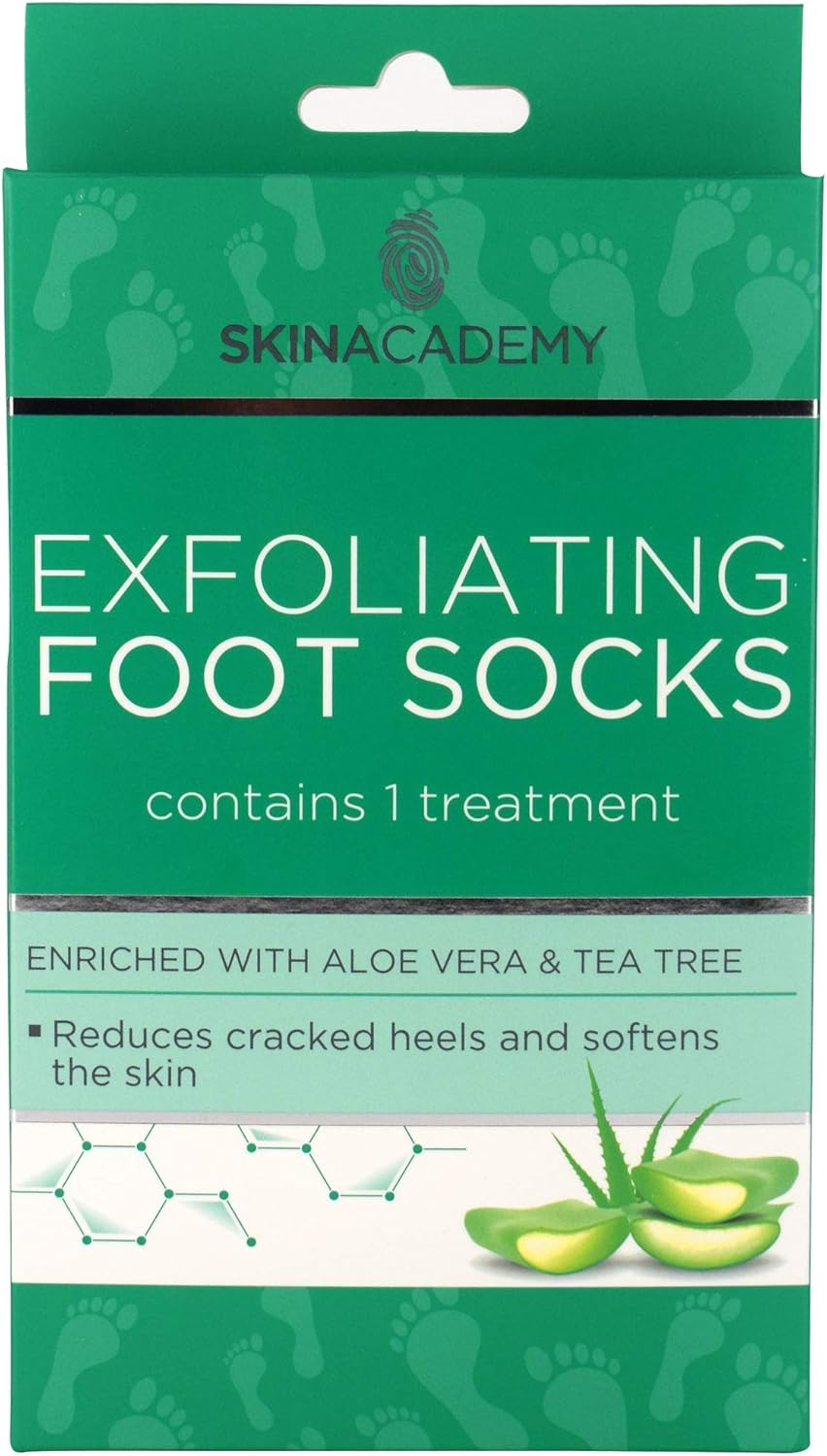 Skin Academy Exfoliating Foot Socks 1 Pair